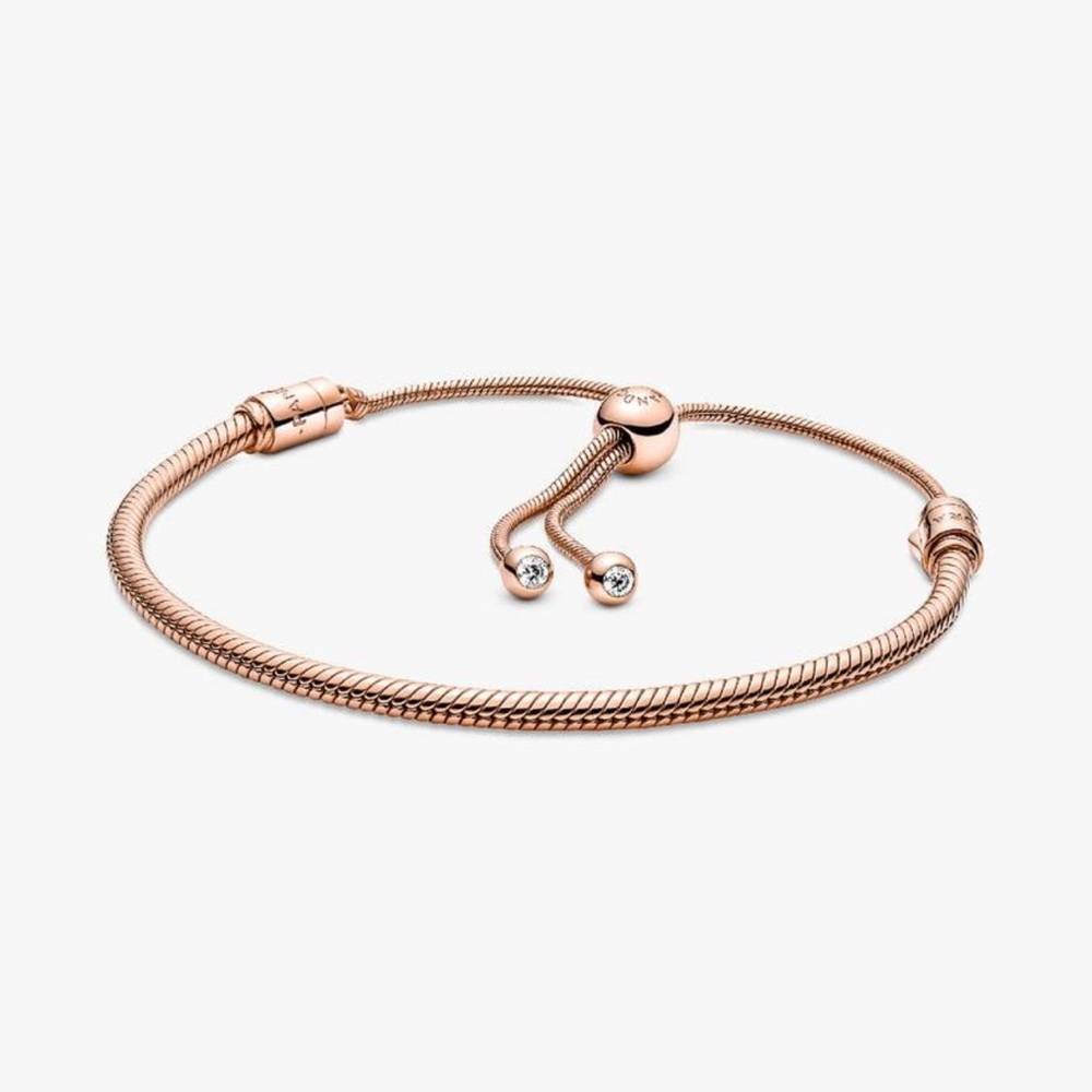 Pandora Snake Chain Slider Bracelet NWOT